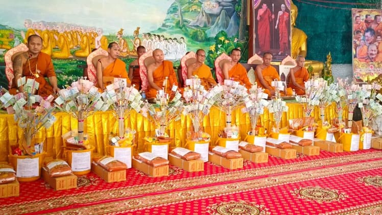 เลขเด็ดยอดเงินถวายผ้าป่า วัดศรีสมบูรณ์รัตนาราม