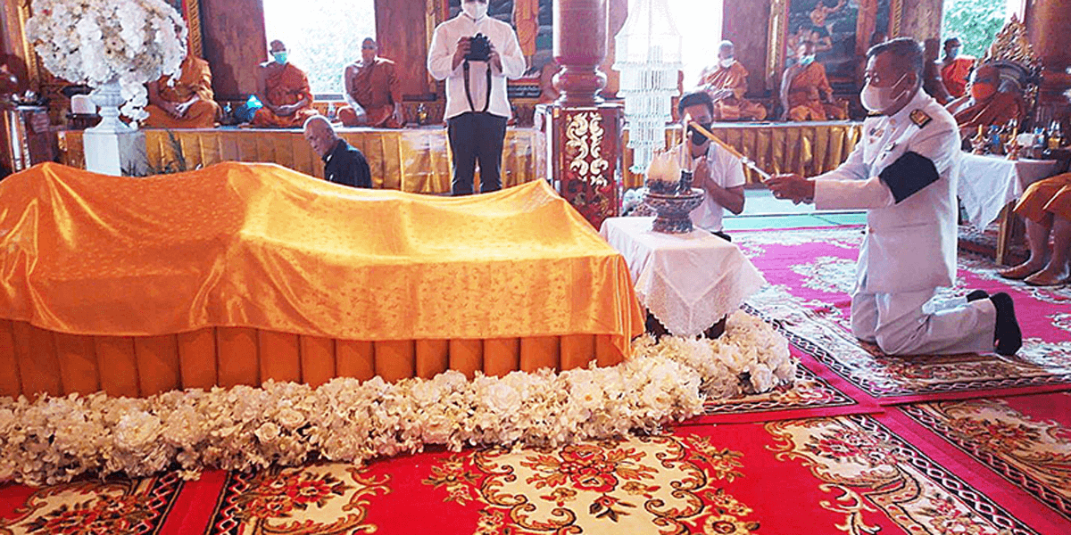 พระราชทานเพลิงศพ พระครูอุดมธรรมพิลาส